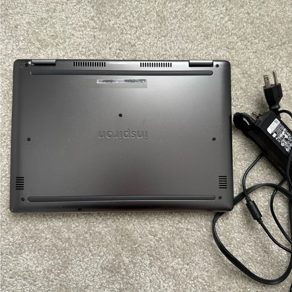 Dell Sleek Silver Laptop